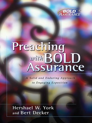 cover image of Preaching with Bold Assurance